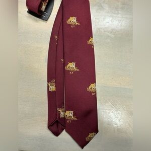 Burgundy Ky Wildcats Neck tie Men’s 57in Exc Cond